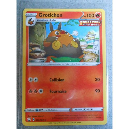 Grotichon Poing Final 24/163 - Eb5 - Styles De Combats - Vf