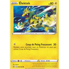 Carte Pokemon ELEKTEK 42/147 REVERSE Soleil et Lune 3 SL3 Française NEUF 