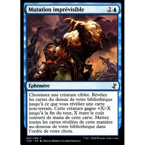 Mutation Imprévisible - Mtg - Spirale Temporelle Remastered - C - 67/289