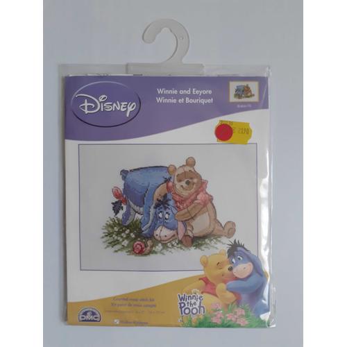 Kit Point De Croix Dmc Winnie Et Bouriquet Disney Baby