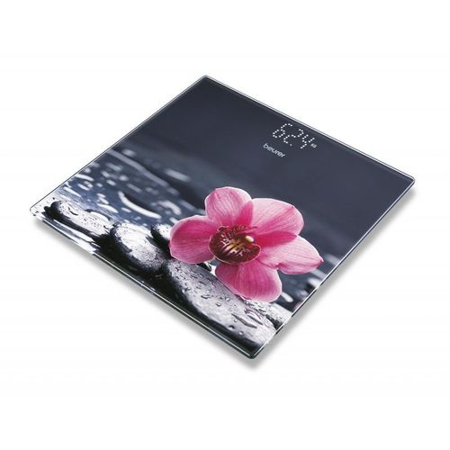Pèse-Personne En Verre - Motif Relax Gs 215 Relax