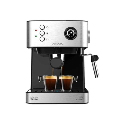Cecotec Power Espresso 20 Professionale - Machine à café avec buse vapeur "Cappuccino" - 20 bar