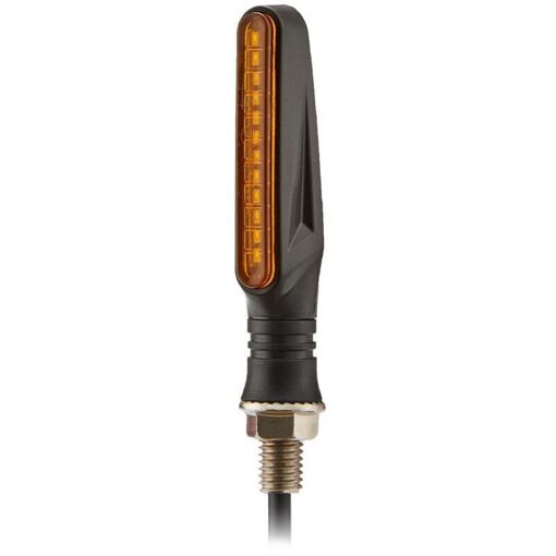 4 Pieces-Clignotants De Moto Led Avec E-Mark Simple Rangee 3... - 4
