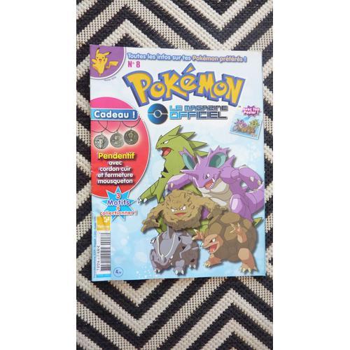 Revue Pokemon , Le Magazine Officiel , N° 8 , De Février 2010 Avec Son Poster