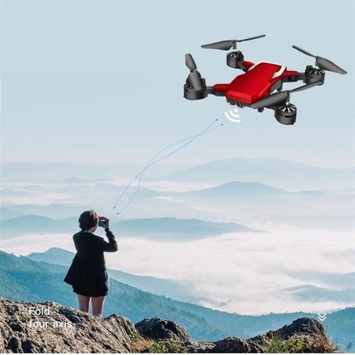 Dronetxd-G5 Drone Quadricoptère Pliable Sans Tête À Flux Optique De La Caméra Wifi Fpv 480p Fkt9-Générique