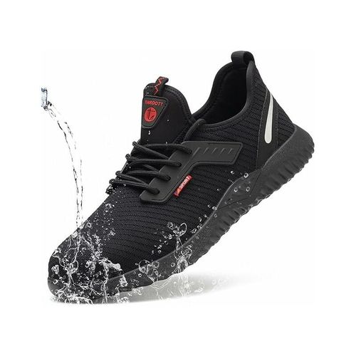 Chaussures De Securite Homme Femmes Chaussures De Travail Embout Acier Protection Ultra Legere Respirant Securite Unisexes 43eu 26.5cm Goodnice