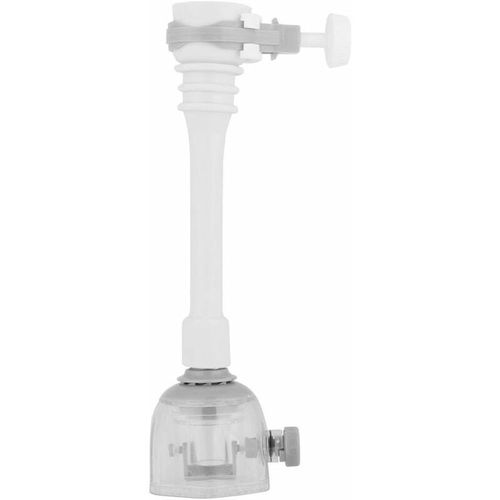 Rallonge Robinet Cuisine Tete De Robinet De Cuisine 360 Pivotant Economiseur D'eau Pour Robinet Evier De Cuisine Filtre Extension(18cm-Gris) goodnice
