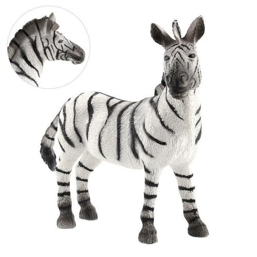 Jouet Cadeau De Noel Jouet De Figurine D'ornement Modèle Animal Zèbre De Science Pédagogique Pour Le Cadeau D'enfants Fkt85