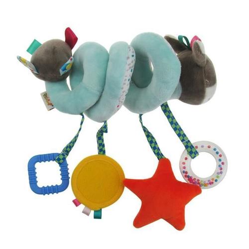 Jouet Cadeau De Noel Poussette Pour Bebe A Suspendre Multifonctions Sonore En Peluche Pour Enfants Fkt26 Rakuten