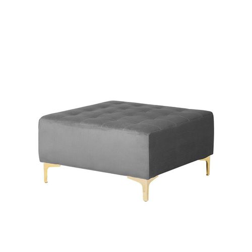 Ottoman Aberdeen Gris Velours