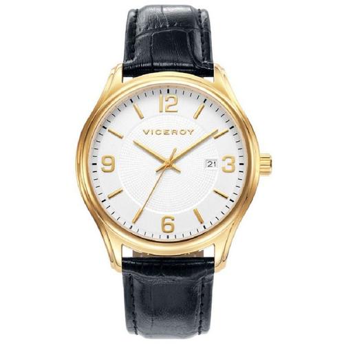 Montre Femme VICEROY Mod. 401035 95 Dateur Acier 40mm Cuir