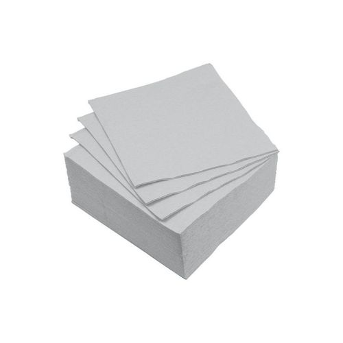Paris Prix - Lot De 40 Serviettes En Papier "Cocktail" 25x25cm Gris