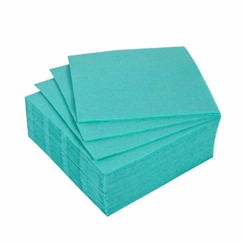 Paris Prix - Lot De 40 Serviettes En Papier "Cocktail" 38x38cm Menthe