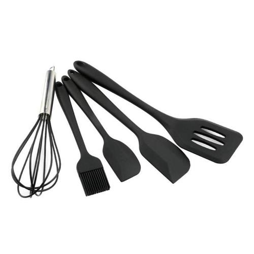 Generic 5 en 1 Ustensiles De Cuisine Outils de cuisson grattoir de cuisine  fouet brosse - Prix pas cher