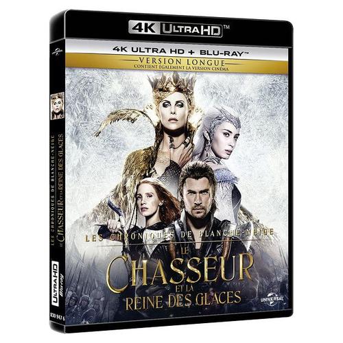 Le Chasseur Et La Reine Des Glaces - 4k Ultra Hd + Blu-Ray