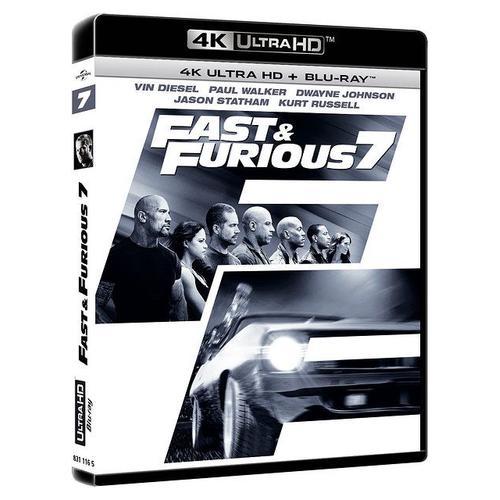 Fast & Furious 7 - 4k Ultra Hd + Blu-Ray