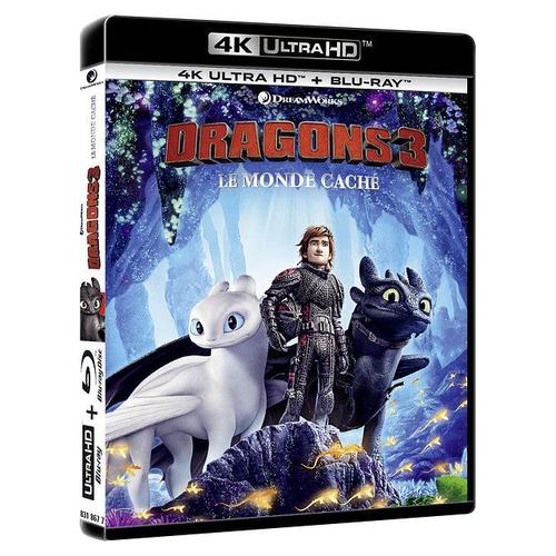 Dragons 3 : Le Monde Caché - 4k Ultra Hd + Blu-Ray