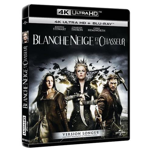 Blanche Neige Et Le Chasseur - 4k Ultra Hd + Blu-Ray