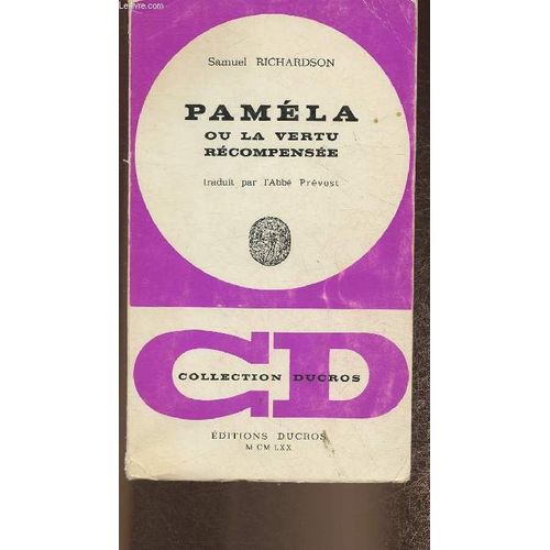 Paméla Ou La Vertu Récompensée