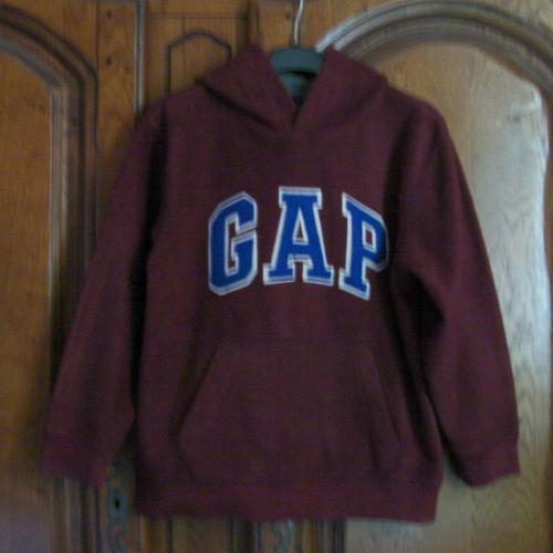 Sweat Bordeaux Gap - Taille 8/9 Ans