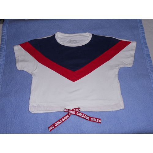 Tee-Shirt Court Manches Courtes Fille 10 Ans État Neuf