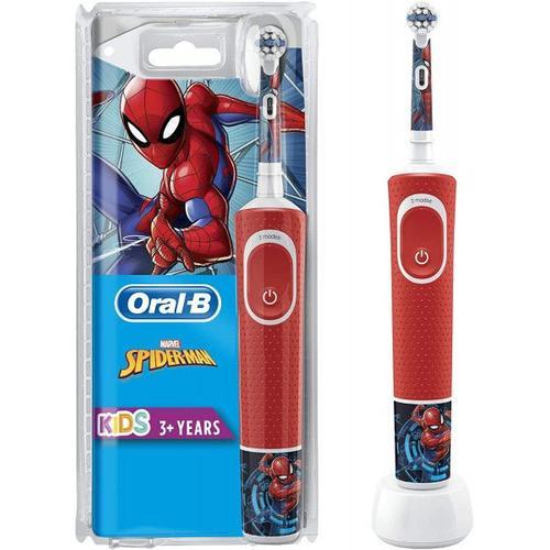 Oral-B Vitality 100 Spiderman - Brosse À Dents - Rouge