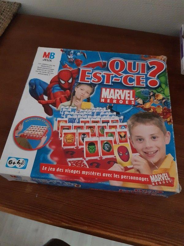 Jeu Qui est ce ? Marvel Heroes - MB Jeux