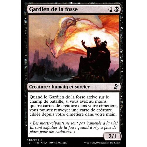 Gardien De La Fosse - Mtg - Spirale Temporelle Remastered - C - 130/289
