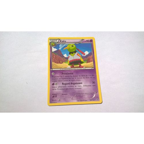 Xatu 29/108 Carte Pokemon Xy Ciel Rugissant Francaise 