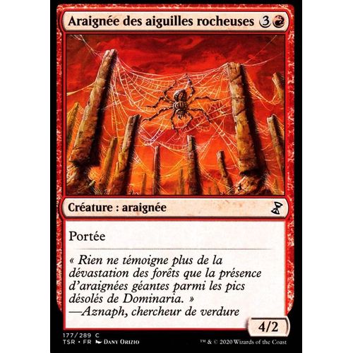 Araignée Des Aiguilles Rocheuses - Mtg - Spirale Temporelle Remastered - C - 177/289