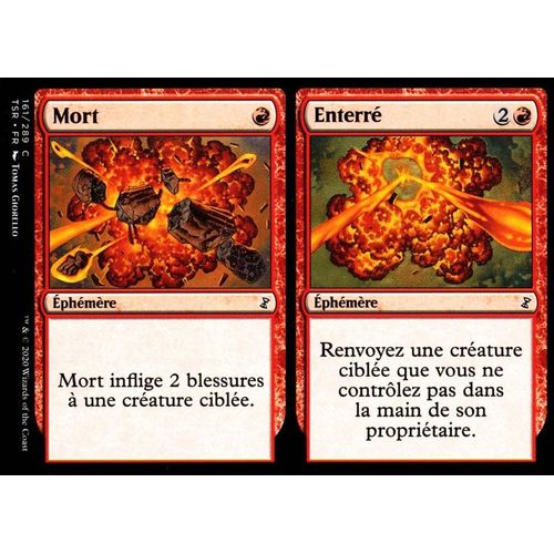 Mort - Enterré - Mtg - Spirale Temporelle Remastered - C - 161/289