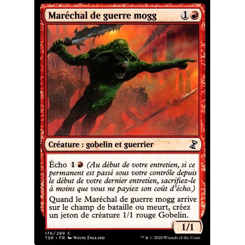 Maréchal De Guerre Mogg - Mtg - Spirale Temporelle Remastered - C - 176/289