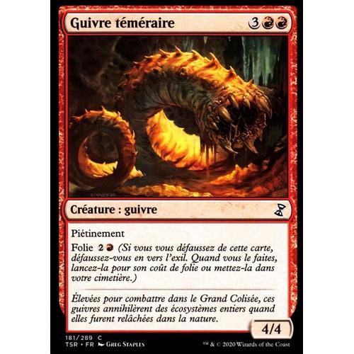 Guivre Téméraire - Mtg - Spirale Temporelle Remastered - C - 181/289