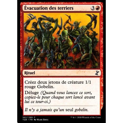 Evacuation Des Terriers - Mtg - Spirale Temporelle Remastered - C - 162/289