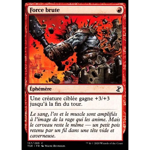 Force Brute - Mtg - Spirale Temporelle Remastered - C - 157/289