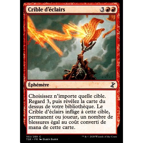 Crible D'éclairs - Mtg - Spirale Temporelle Remastered - C - 183/289