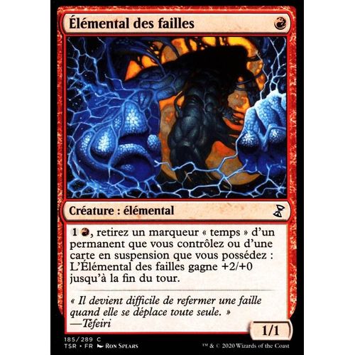 Elémental Des Failles - Mtg - Spirale Temporelle Remastered - C - 185/289