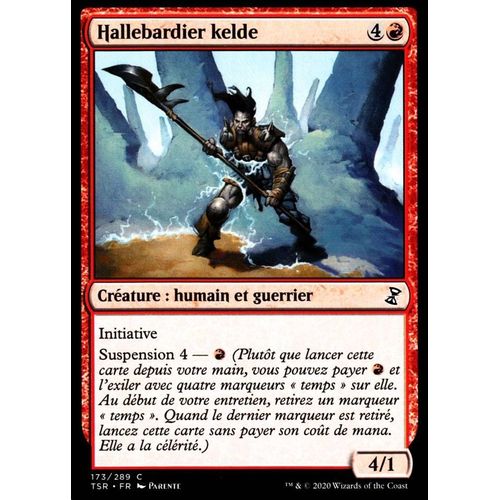 Hallebardier Kelde - Mtg - Spirale Temporelle Remastered - C - 173/289