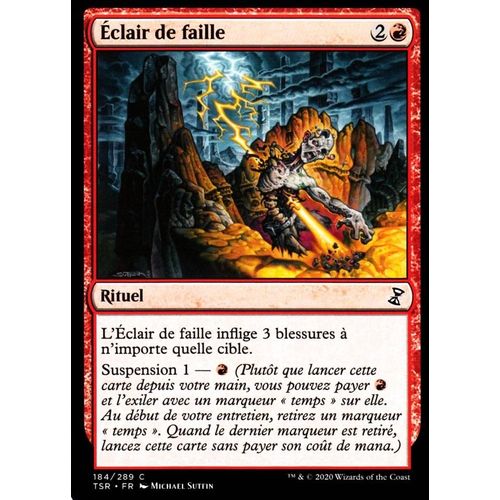 Eclair De Faille - Mtg - Spirale Temporelle Remastered - C - 184/289