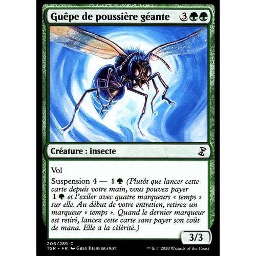 Guêpe De Poussière Géante - Mtg - Spirale Temporelle Remastered - C - 206/289