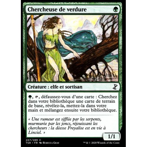 Chercheuse De Verdure - Mtg - Spirale Temporelle Remastered - C - 207/289
