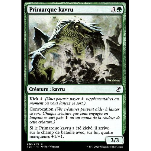 Primarque Kavru - Mtg - Spirale Temporelle Remastered - C - 212/289