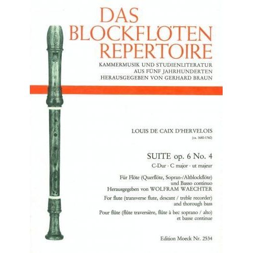 Louis De Caix D'hervelois: Suite Op.6 No.4