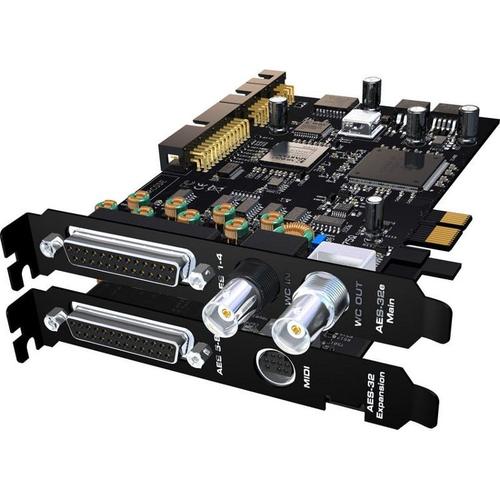 RME HDSPe AES-32 AES/EBU PCIe interface audio