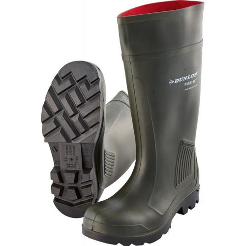 Bottes Purofort Propour S5, CI,T. 40, vert/noir