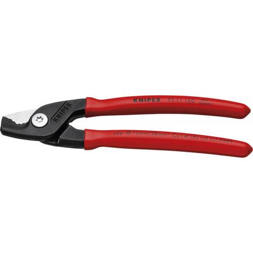 Cisailles ? câble avec poignée plastique 160mm KNIPEX