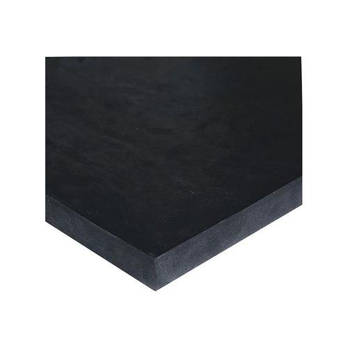 Plaque caoutchouc EPDM noir 2mm - 1000x1000mm