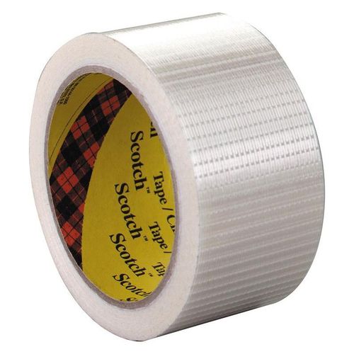 3M 89595050 Filament-Klebeband Scotch® Transparent (L x B) 50m x 50mm 1 Rolle(n)