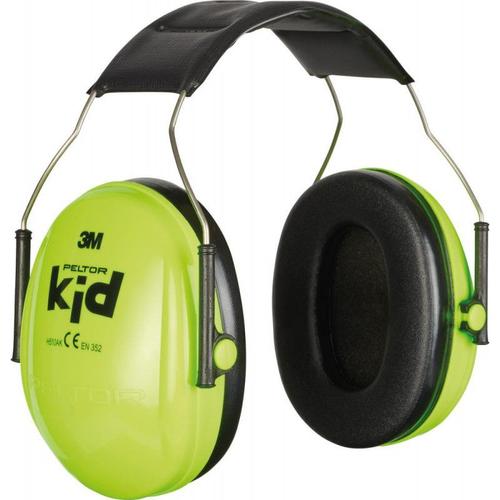 Vert Casque anti-bruit rembourré pour enfants Protection auditive réglable 