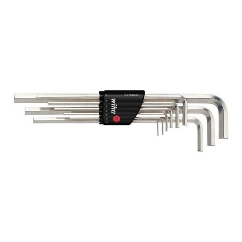 Lot de clés mâles 6 pans intérieurs Wiha 01222 9 pièces
